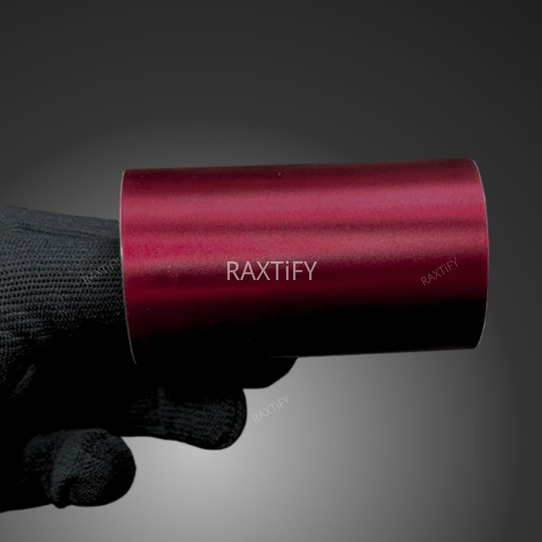 Matte Chrome Romanee Red Car Wrap