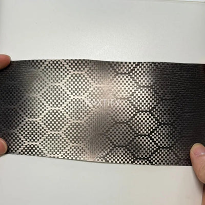 Matte Honeycomb Carbon Fiber Gray Vinyl Wrap