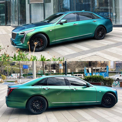 Matte Metallic Spring Green Vinyl Wrap