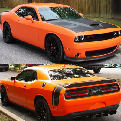 Matte Orange Vinyl Wrap