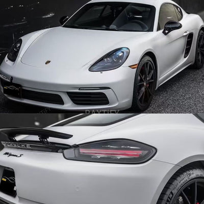 Matte Silk Ash Gray Vinyl Wrap Full Look