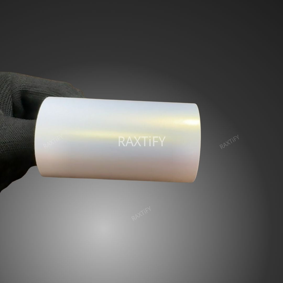 Matte Silk White Gold Car Wrap swatch card