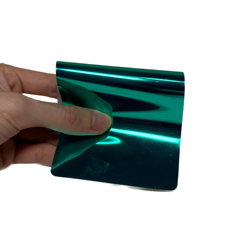 Mirror Chrome Green Vinyl Wrap sample