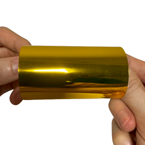 Mirror Chrome Yellow Vinyl Wrap Film