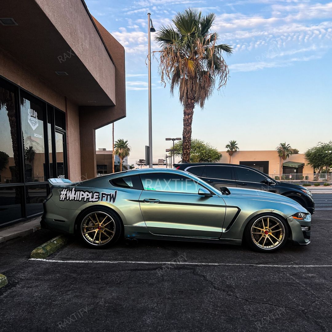 Gloss Metallic Mint Green Car Wrap