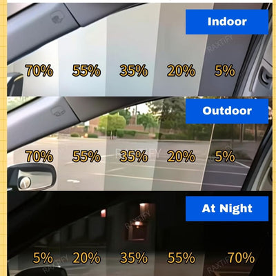 35% VLT Nano Ceramic Car Window Tint Film