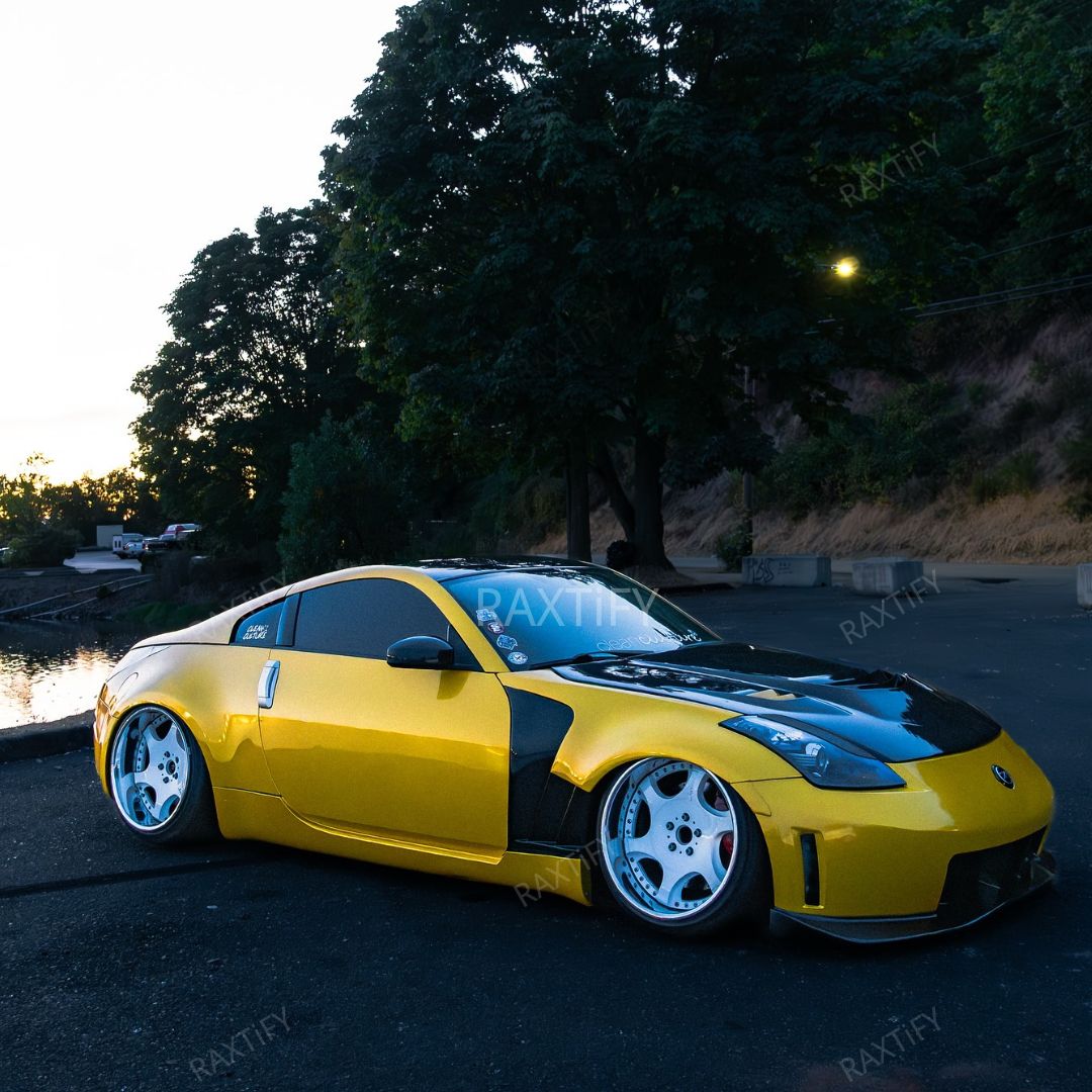 Gloss Metallic Golden Yellow Vinyl Wrap