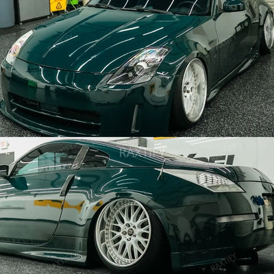 Gloss Midnight Green Car Wrap