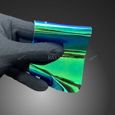 Opal Chrome Green Vinyl Wrap