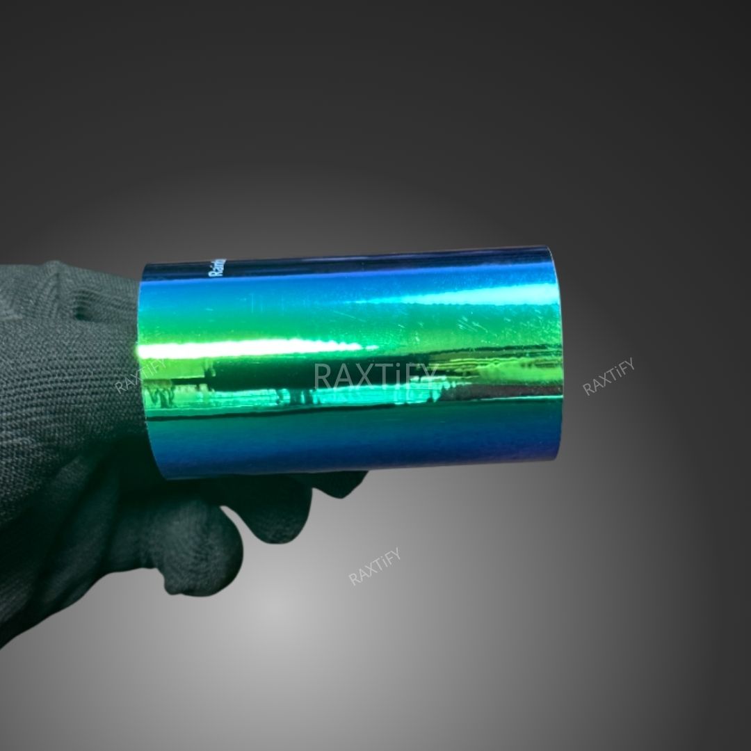 Opal Chrome Green Vinyl Wrap