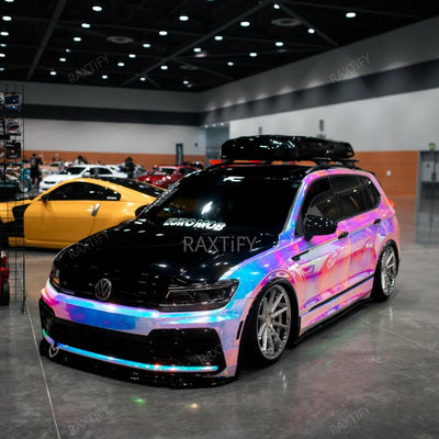 Opal Chrome White Vinyl Wrap vw