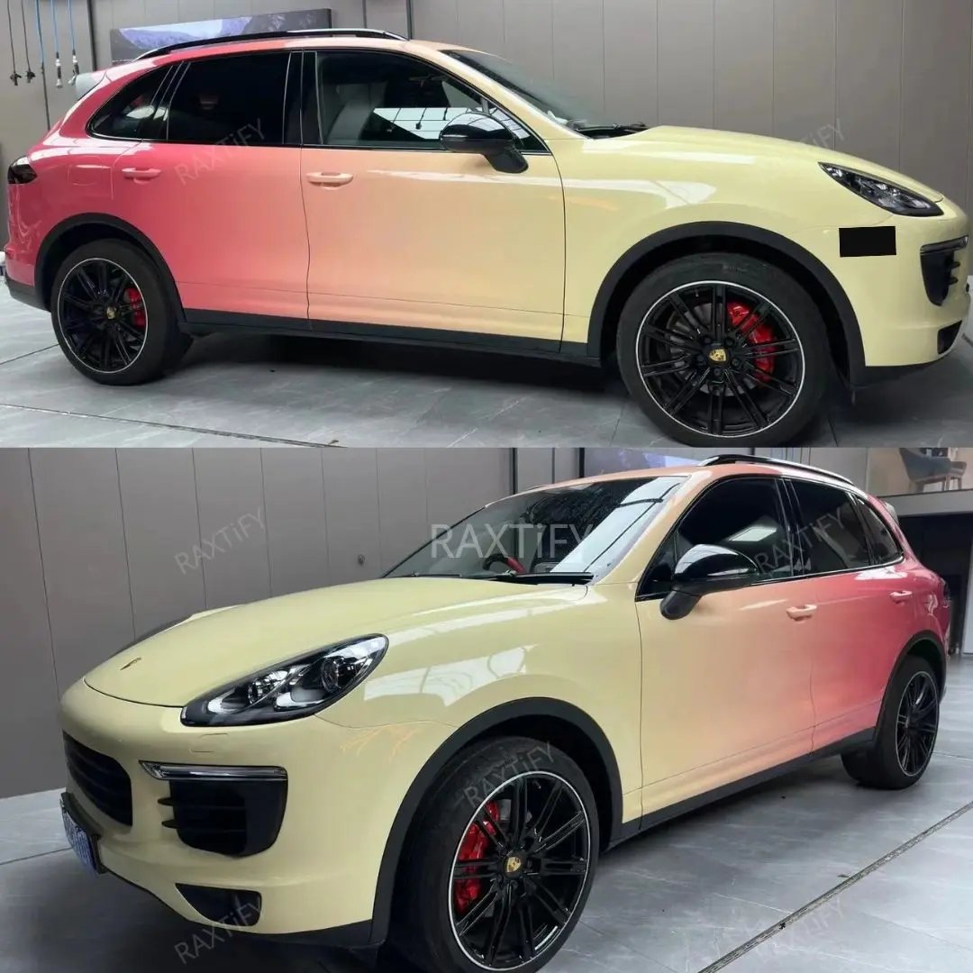 Porsche Custom Vinyl Wrap raxtify