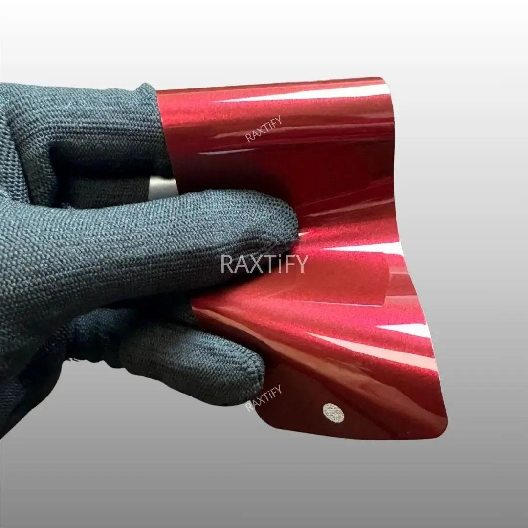 Ultra Gloss Metallic Rose Red Protection Film