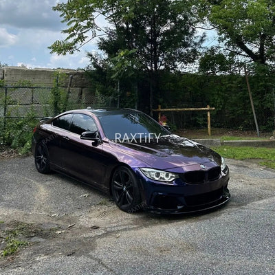 Sai Psychedelic Purple Blue Vinyl Wrap