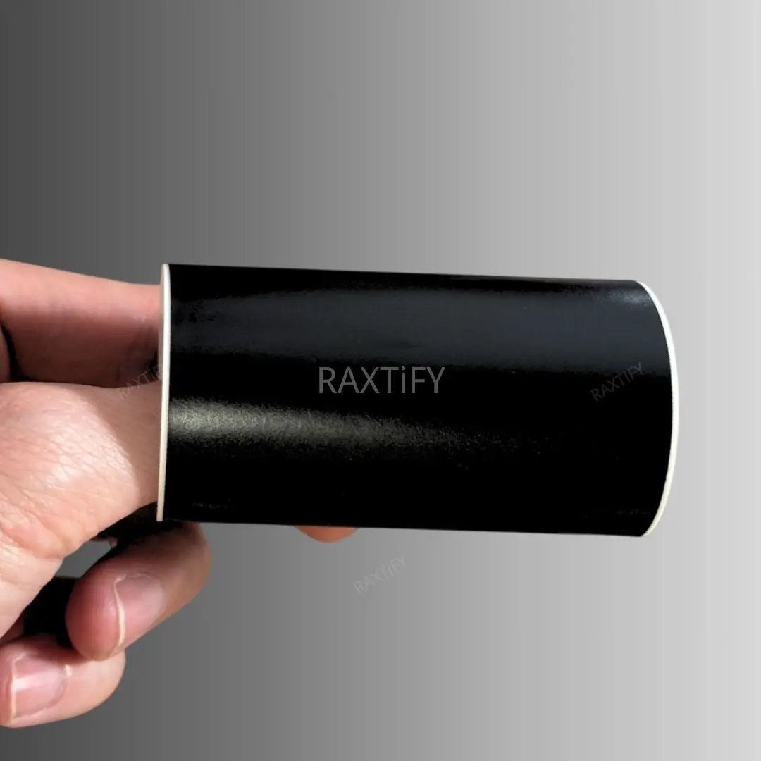 Satin Chrome Vantablack Vinyl Wrap raxtify