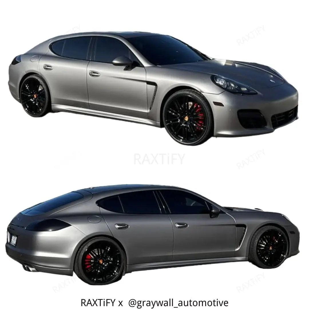 Satin Chrome AMG Grey II Car Wrap