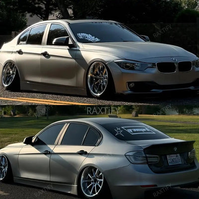 Satin Chrome Liquid Gray Car Wrap