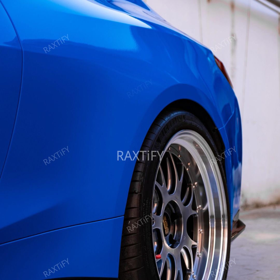 Super Gloss Shark Blue Vinyl Wrap