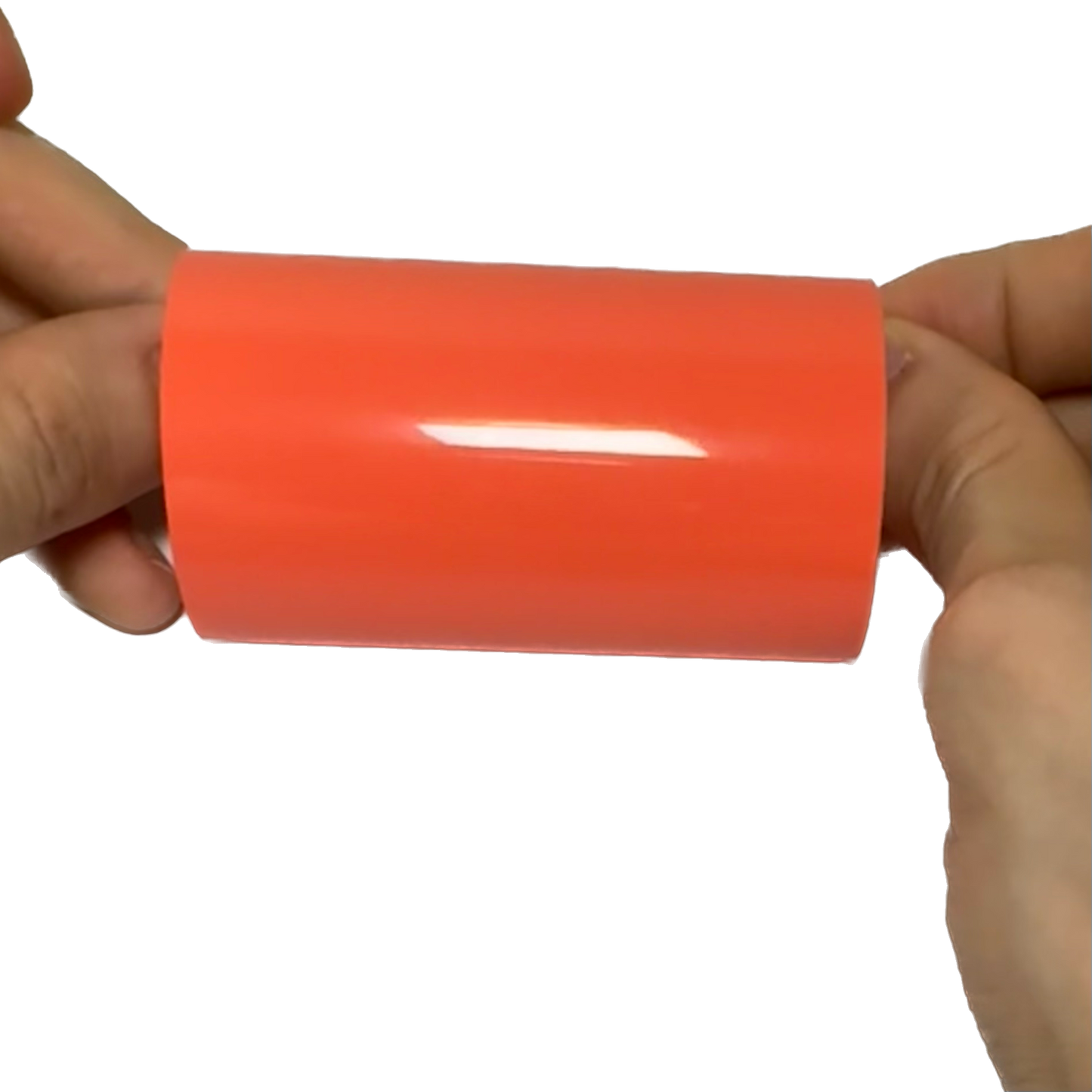 Super Gloss Coral Orange Car Wrap