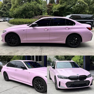 Super Gloss Cotton Candy Pink Vinyl Wrap