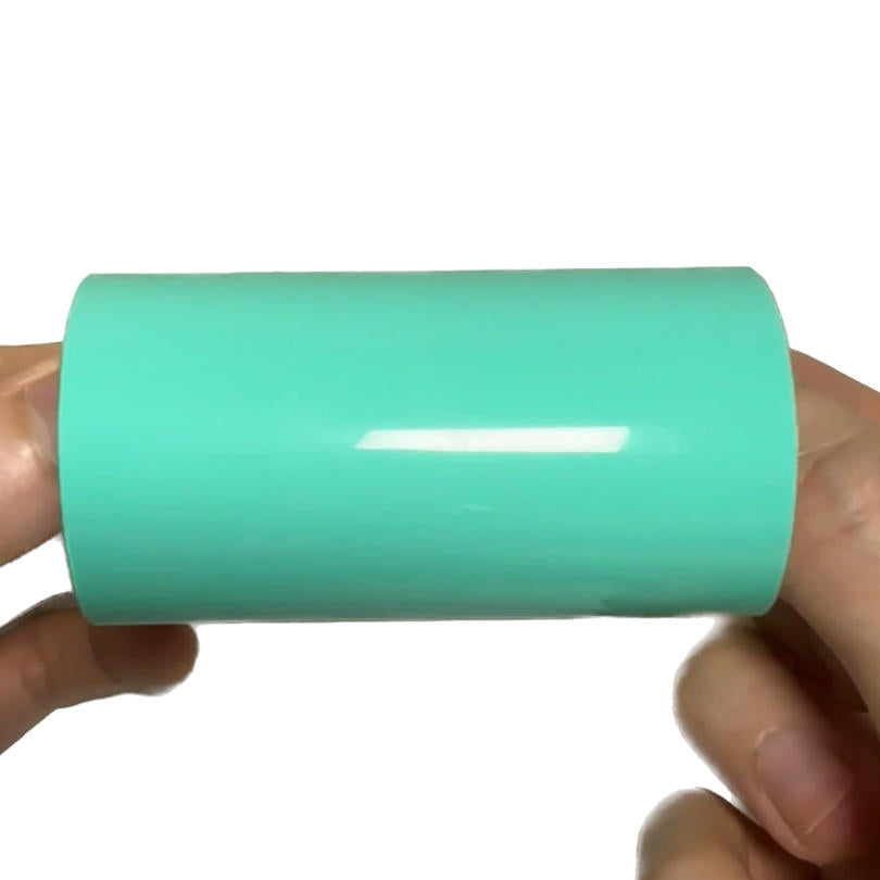 Super Gloss Mint Green Car Wrap swatch card