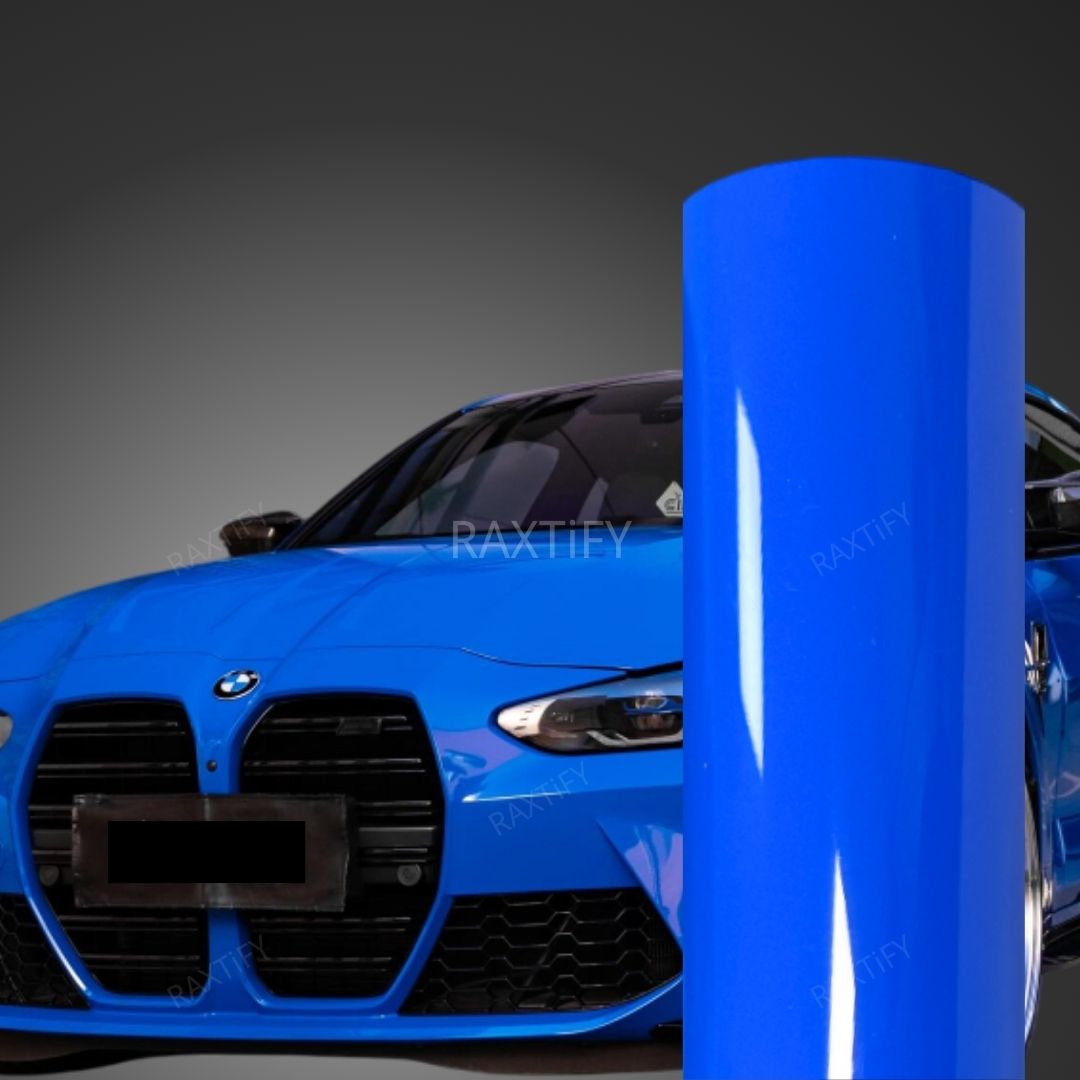 Super Gloss Shark Blue Vinyl Wrap