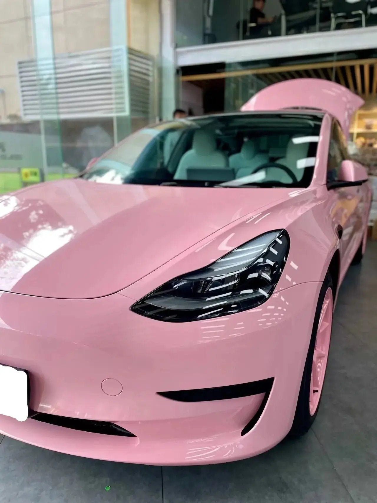 Gloss Baby Pink Vinyl Wrap