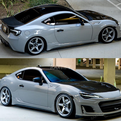 Toyota Gloss Gainesboro Gray Vinyl Wrap