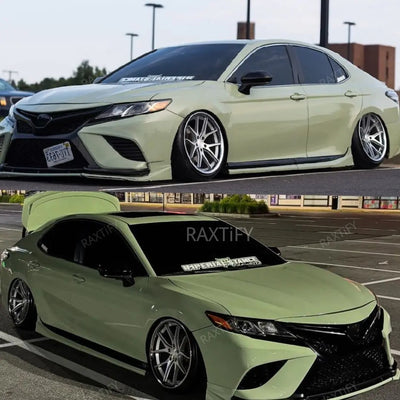 Toyota_Gloss_Light_Khaki_Green_Vinyl_Wrap