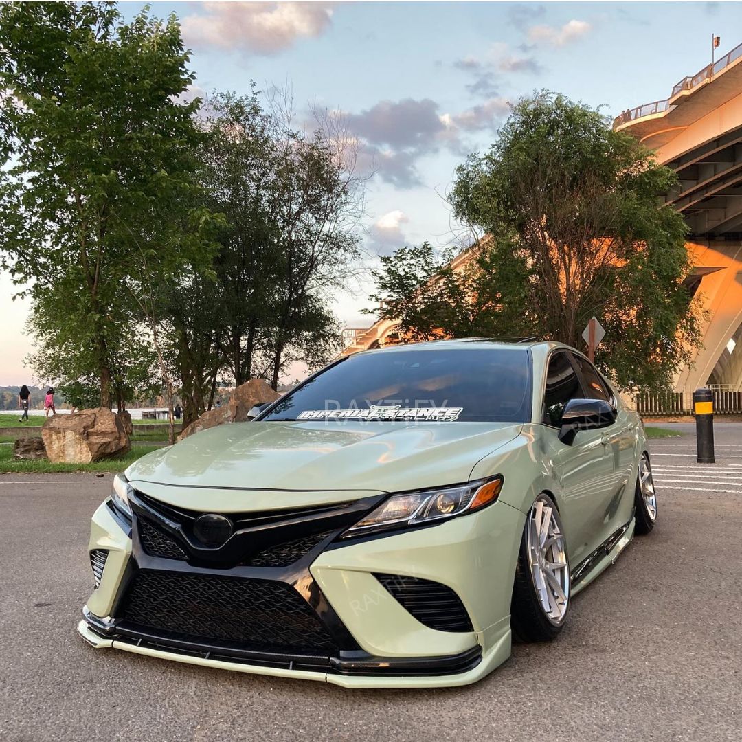 Toyota_Gloss_Light_Khaki_Green_Vinyl_Wrap