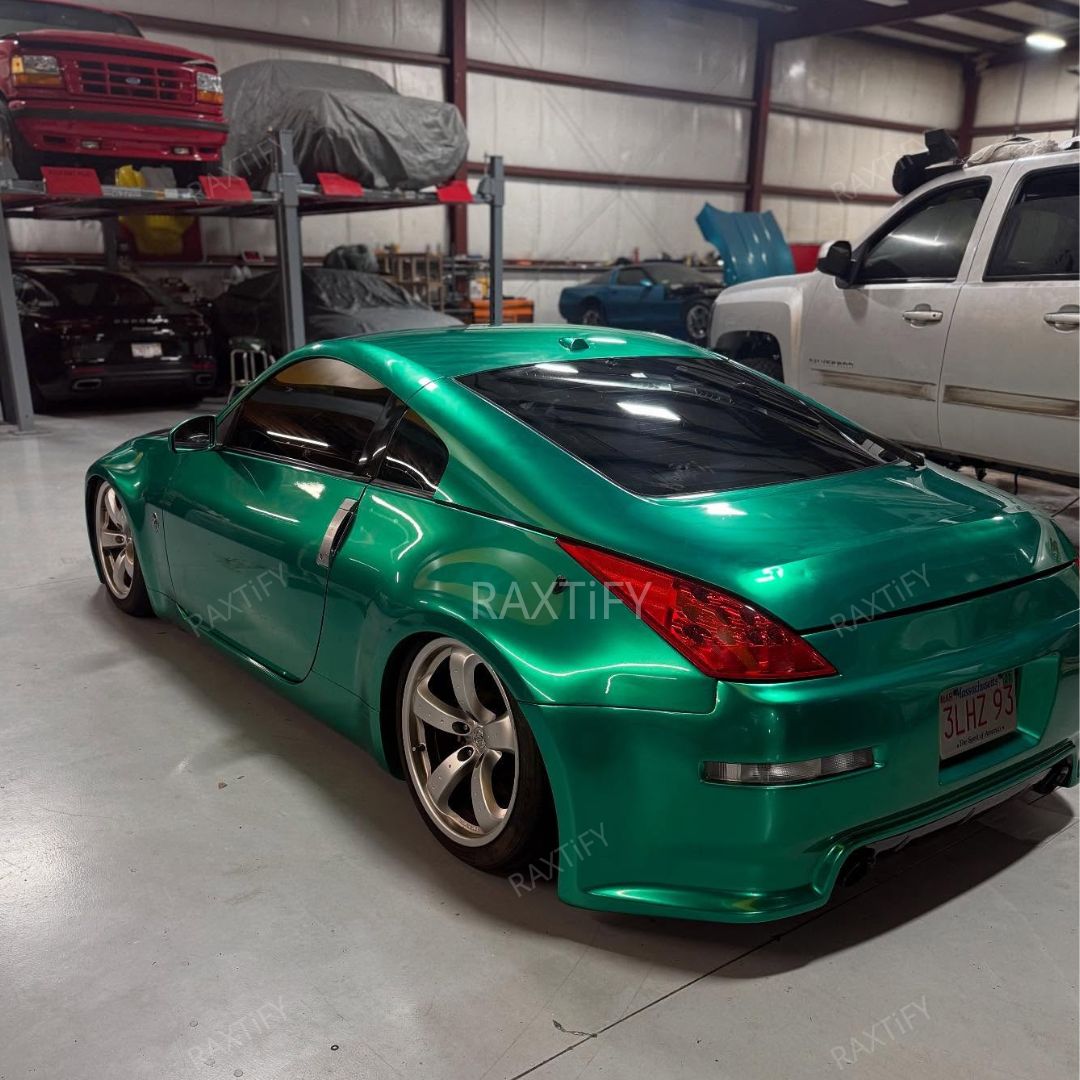 Gloss Metallic Isle of Man Green Car Wrap