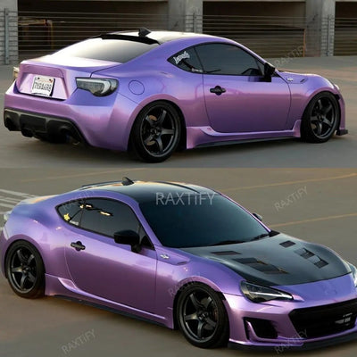 Gloss Metallic Royal Purple Vinyl Wrap