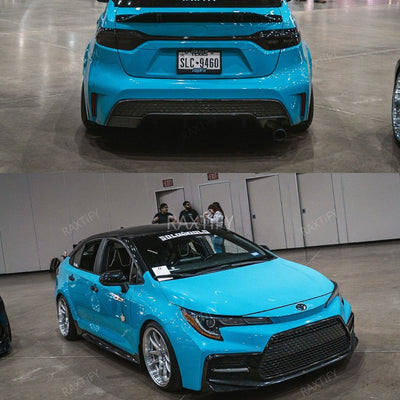 Gloss Miami Blue Vinyl Wrap