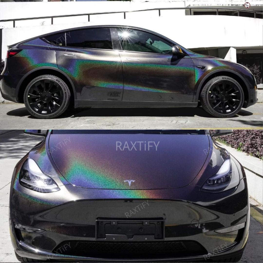 Ultra-Gloss Laser Black Paint Protective Film (High Grade TPU)