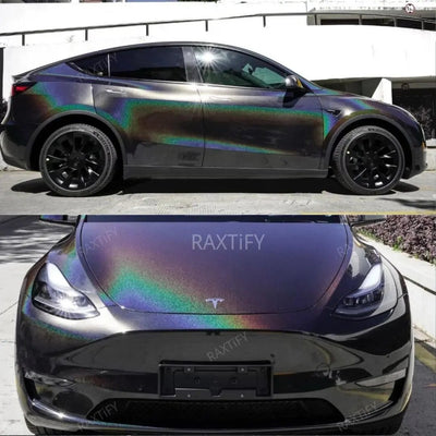 Ultra-Gloss Laser Black Paint Protective Film (High Grade TPU)