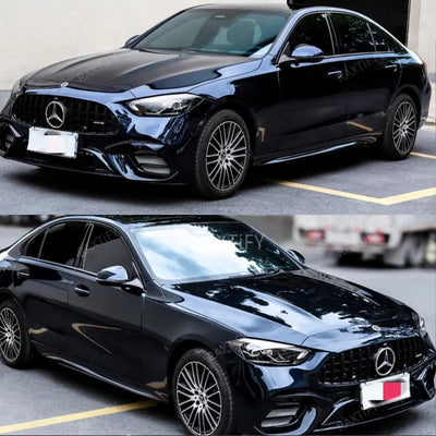 Ultra-Gloss Metallic Black Blue Paint Protective Film (High Grade TPU)