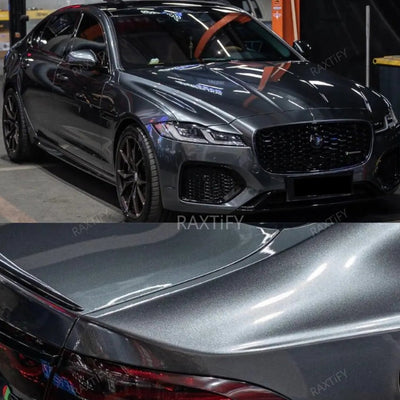 Ultra-Gloss Metallic Coal Gray Paint Protection Film