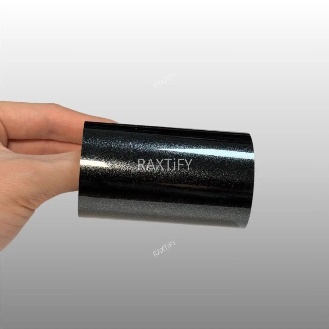 Ultra-Gloss Metallic Diamond Black Paint Protection Film