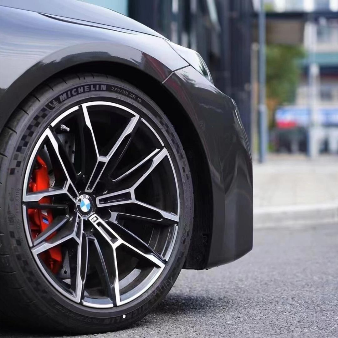 Ultra-Gloss Metallic Graphite Gray Paint Protective Film
