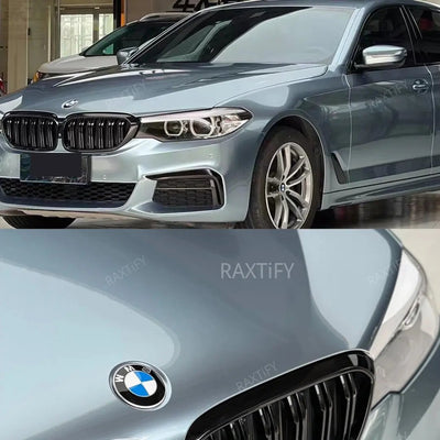 Ultra-Gloss Metallic Light Steel Blue Paint Protection Film