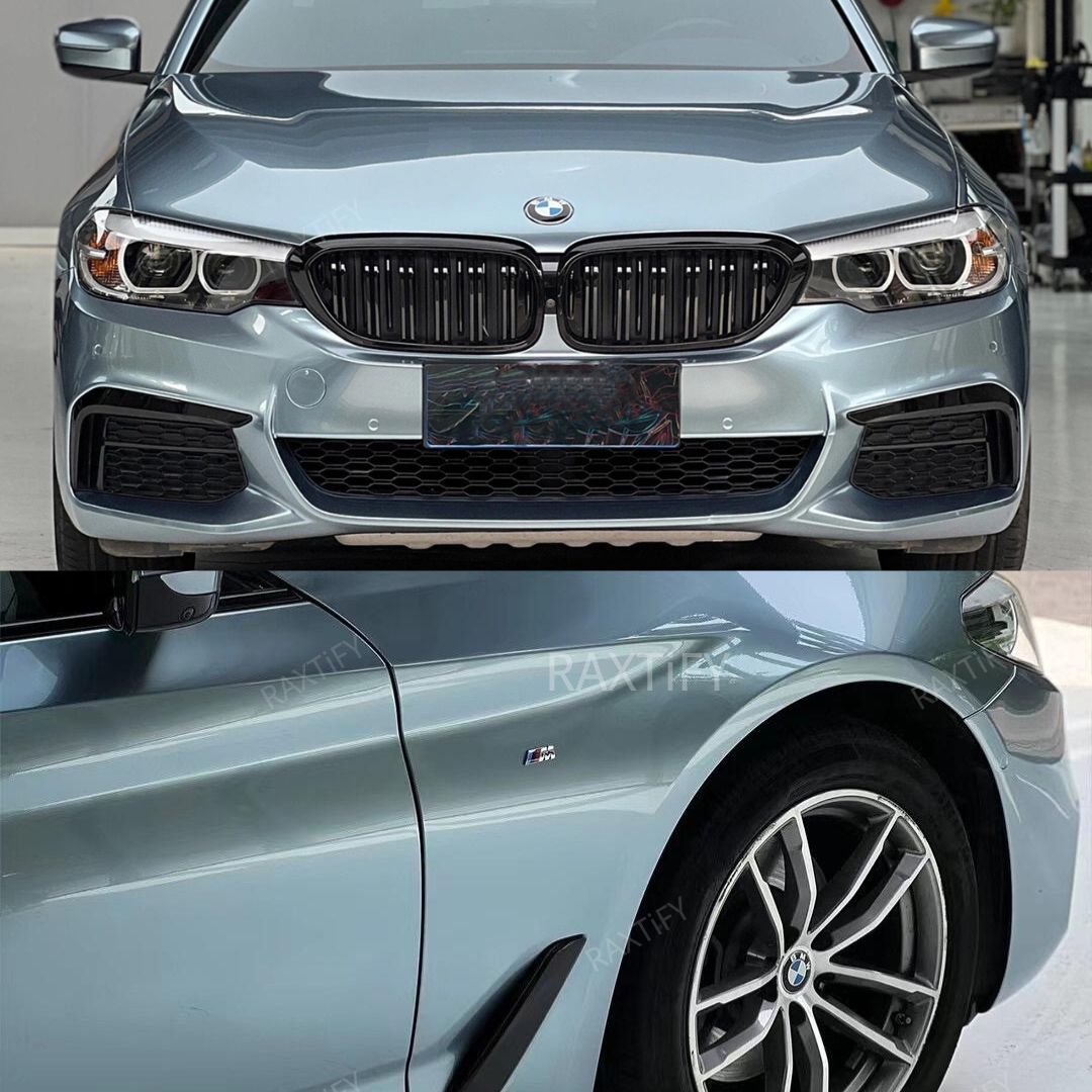Ultra-Gloss Metallic Light Steel Blue Paint Protection Film