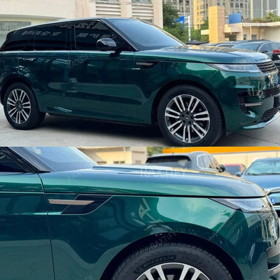 Ultra-Gloss Metallic Royal Green Paint Protection Film