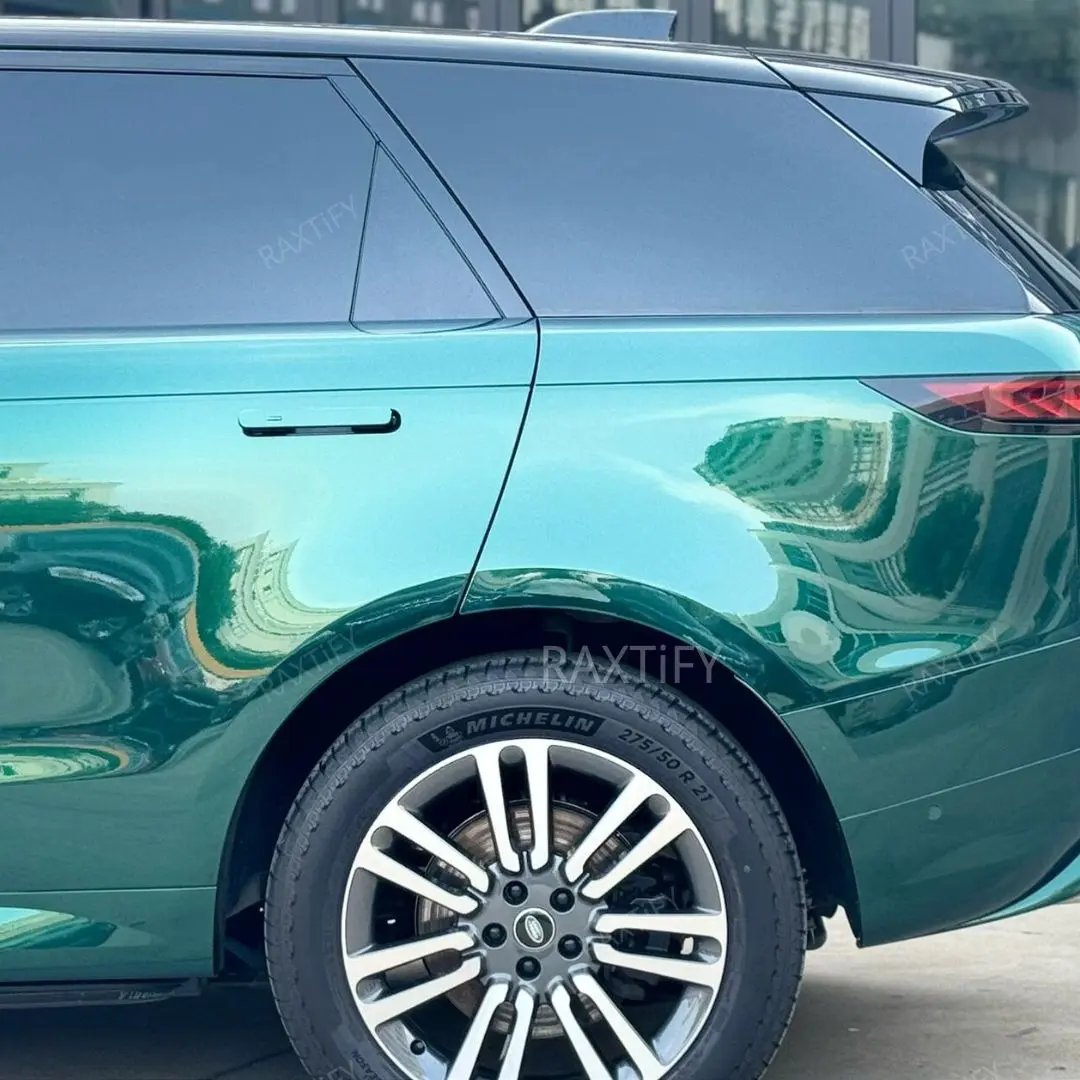 Ultra-Gloss Metallic Royal Green Paint Protection Film