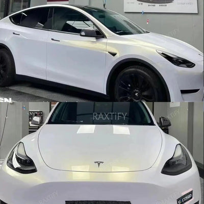 Ultra-Gloss White Gold Paint Protective Film (High Grade TPU)