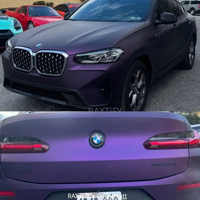 Ultra-Matte Russian Violet Vinyl Wrap
