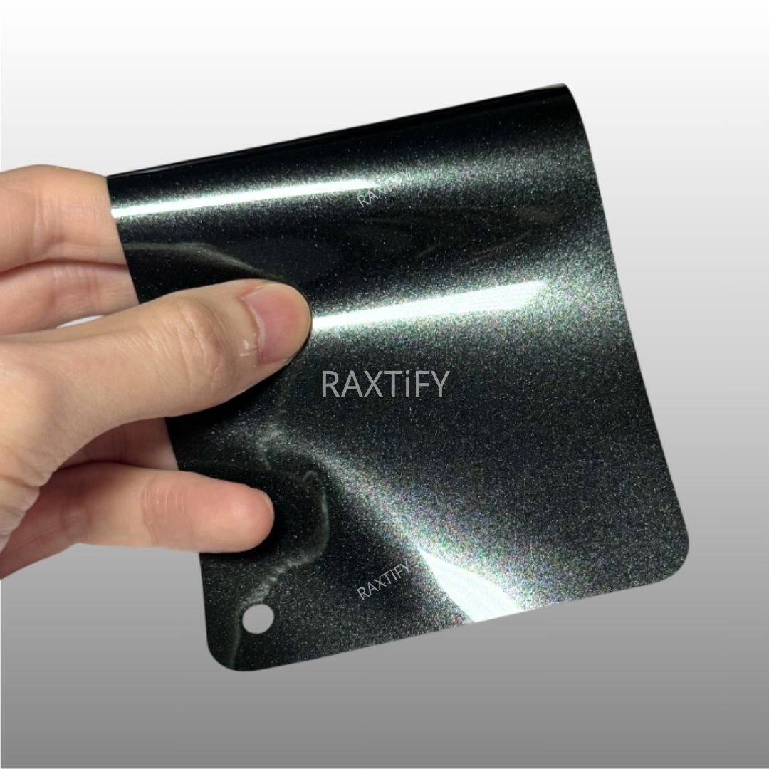 Ultra Gloss Metallic Aurora Green Paint Protection Film