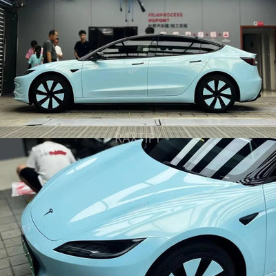 Ultra Gloss Glacier Blue Paint Protection Film