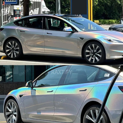 Ultra Gloss Laser Silver Paint Protection Film