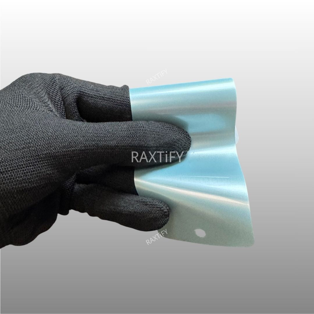 Ultra Gloss Metallic Arctic Sky Blue Paint Protection Film