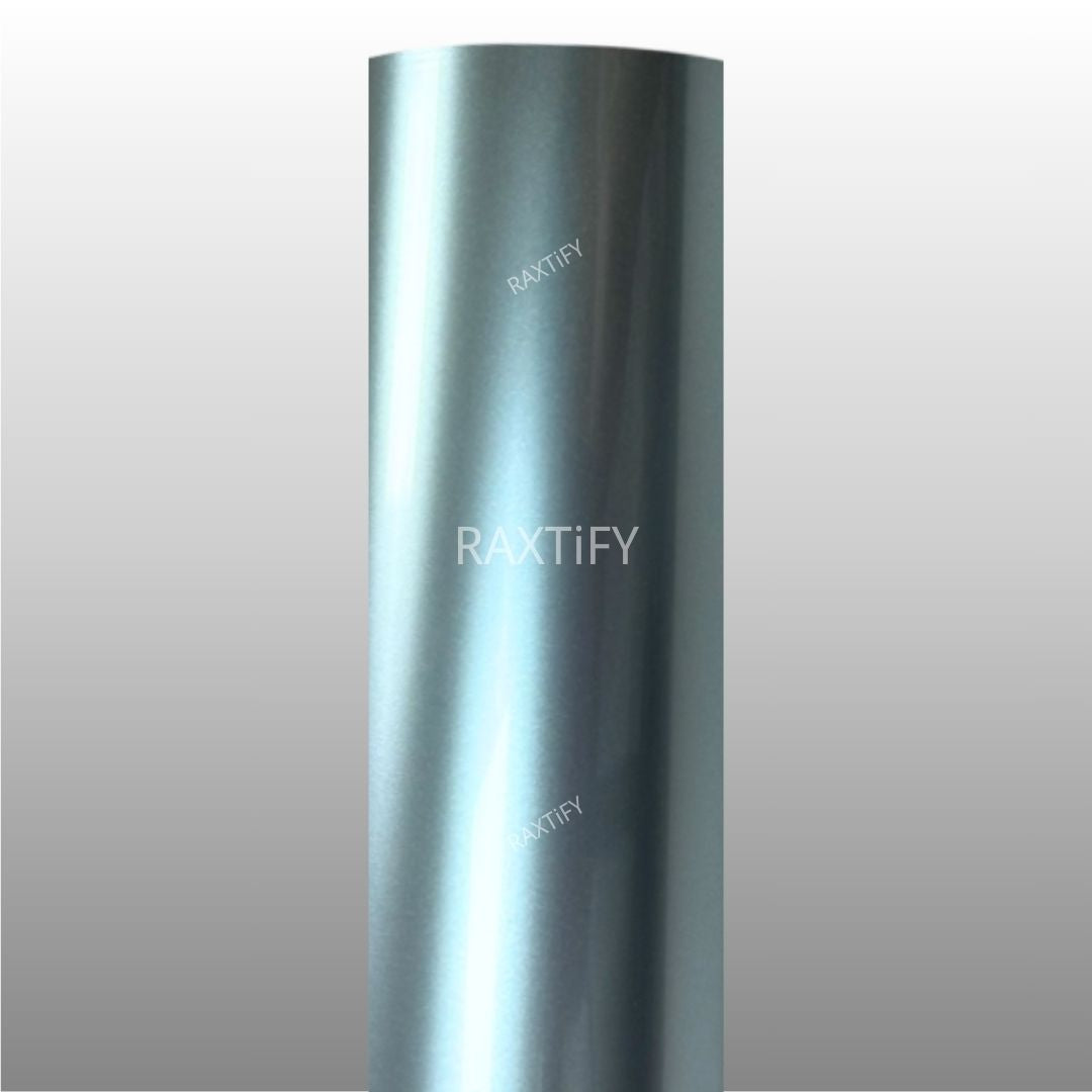 Ultra Gloss Metallic Light Steel Blue Paint Protection Film
